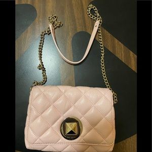 Kate Spade Turn-Lock Leather Crossbody